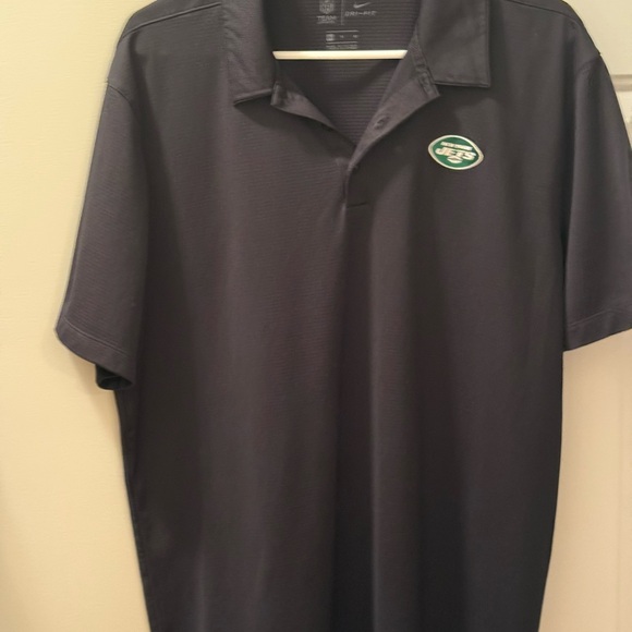 XL Nike Dri Fit NY Jets 1/4 Zip & Polo - Picture 4 of 5